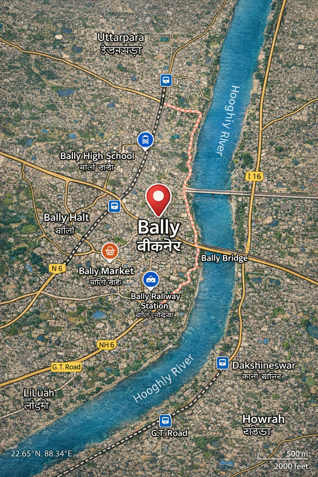 bally map